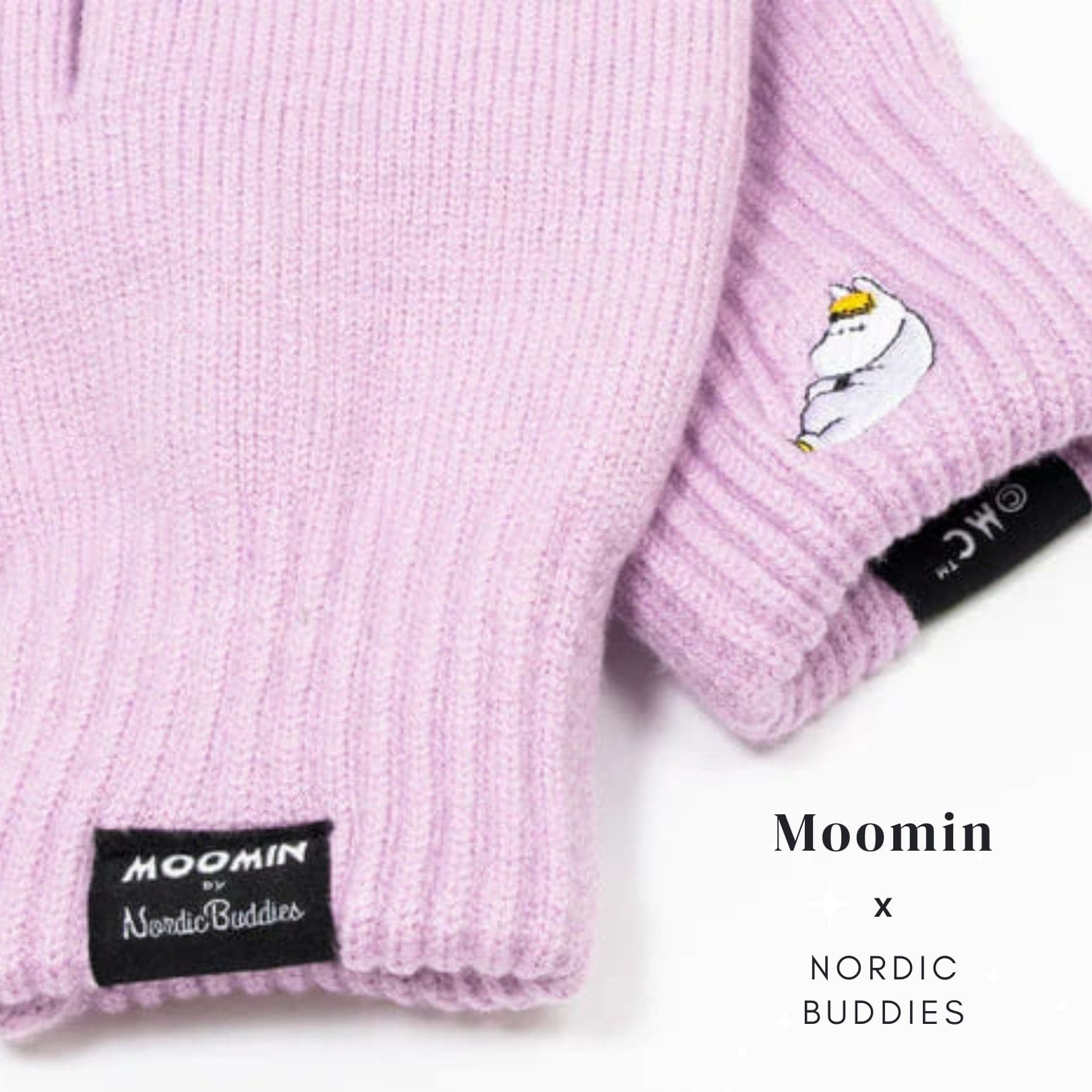 Nordic Buddies北歐好麻吉 Snorkmaiden Mittens Adult - Light Purple（呼嚕嚕巴掌手套）可兒睡美人