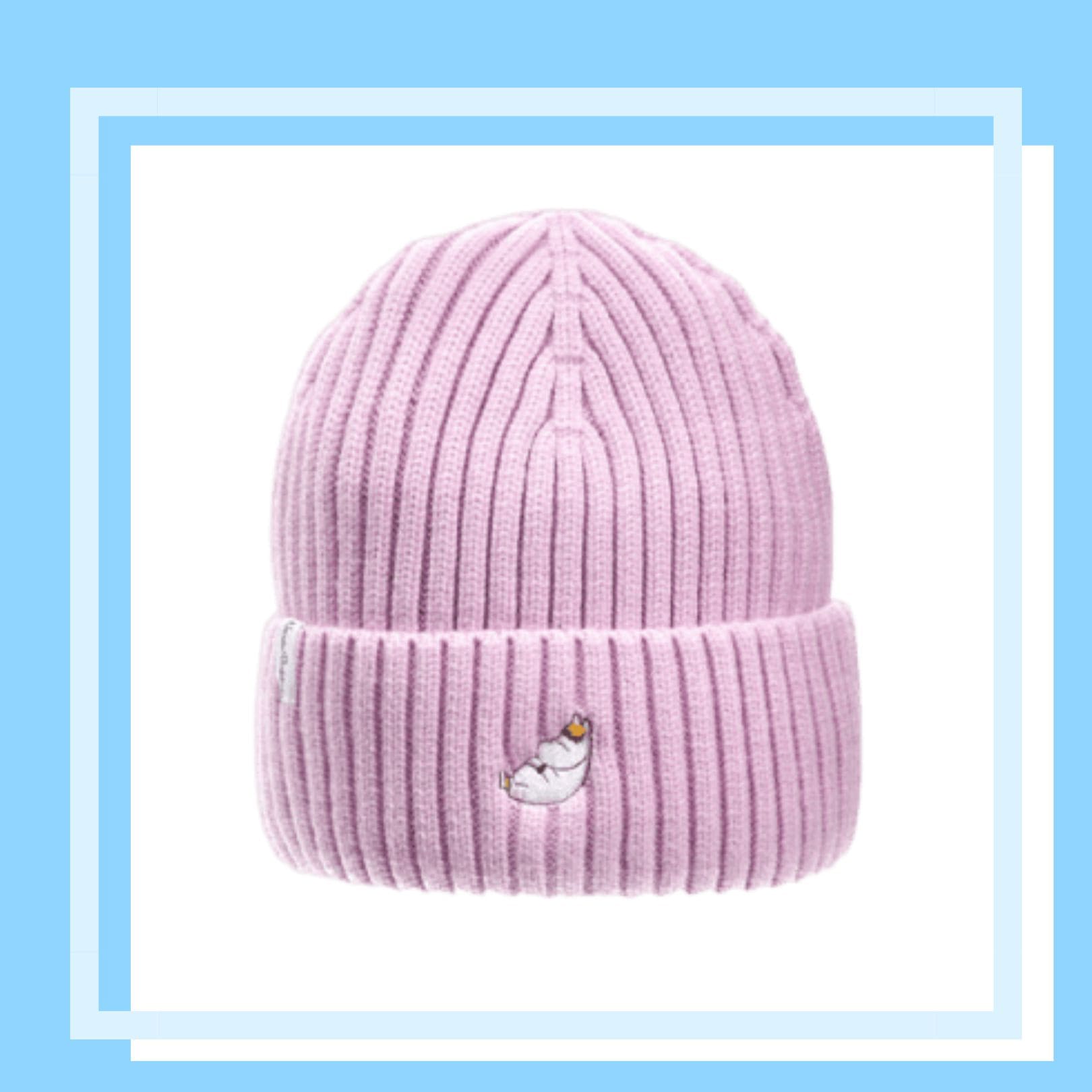 Nordic Buddies北歐好麻吉 Snorkmaiden Winter Hat Beanie Adult - Lilac（刺繡毛帽）可兒睡美人