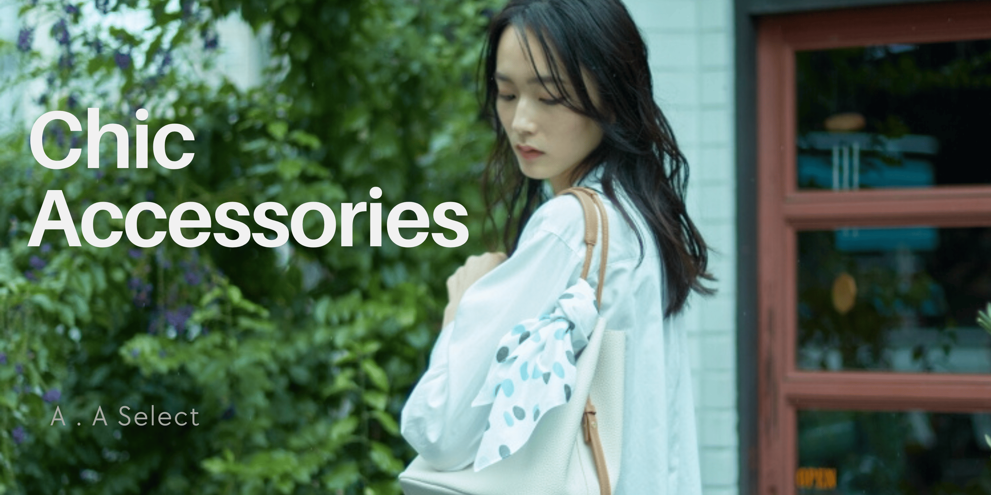 Chic Accessories 隨身必搭選品頁 banner