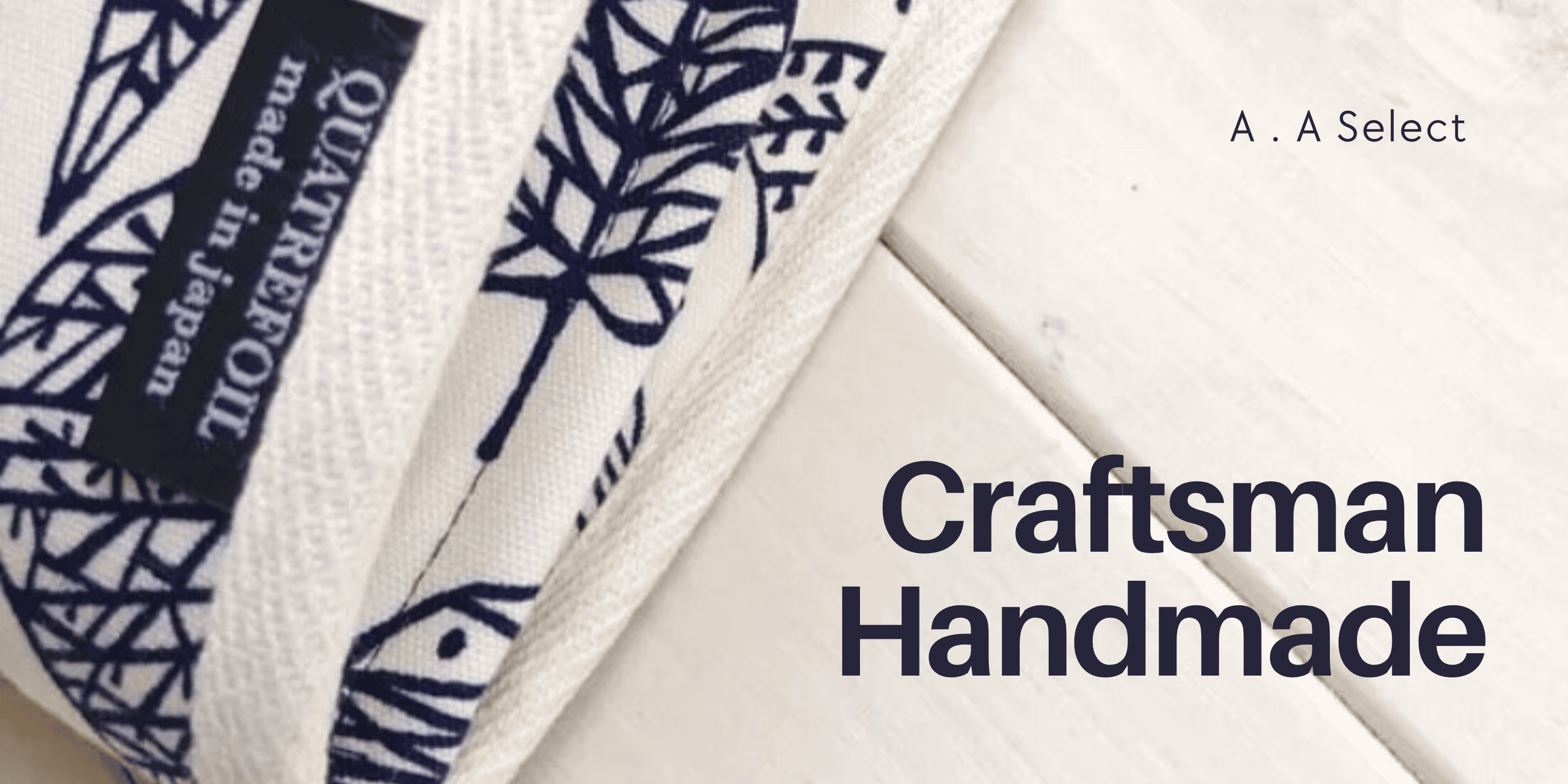 Craftsman Handmade 職人手作精選頁 banner