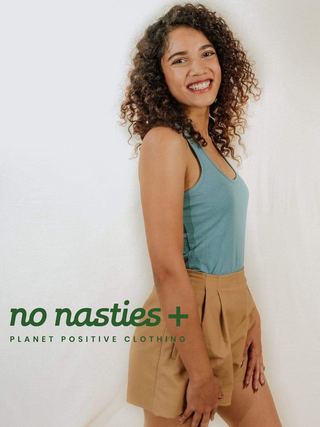 NO NASTIES 纖身彈性工字運動背心 VALENCE