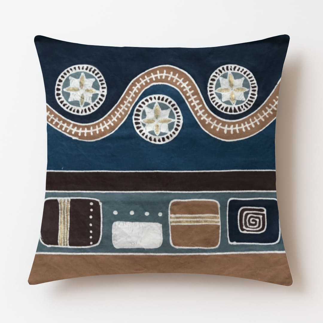 Tribal Textiles Mali Azure Hills 藍天搖擺的馬利山丘 2