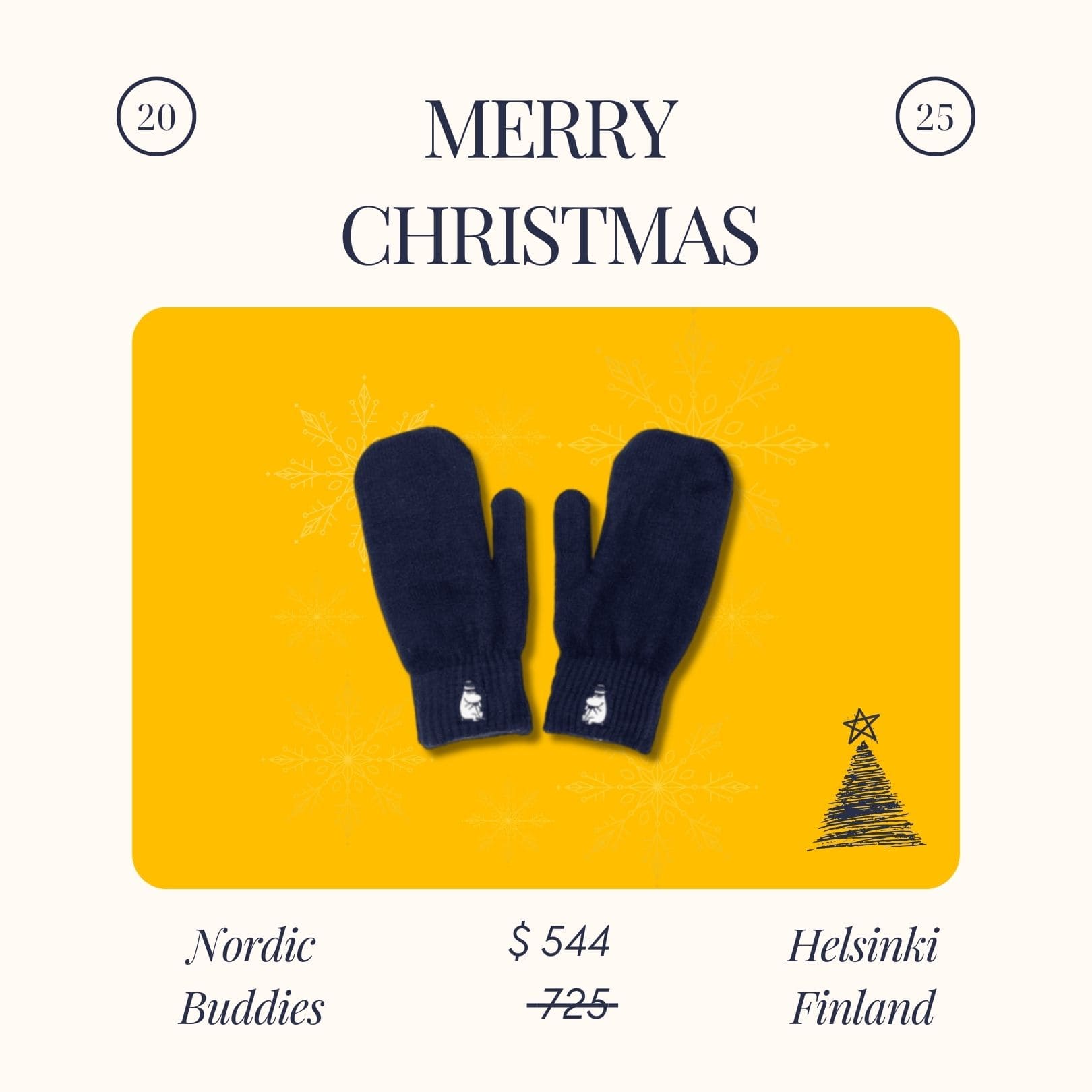 Nordic Buddies 北歐好麻吉 呼嚕嚕巴掌手套 嚕米爸兜風去