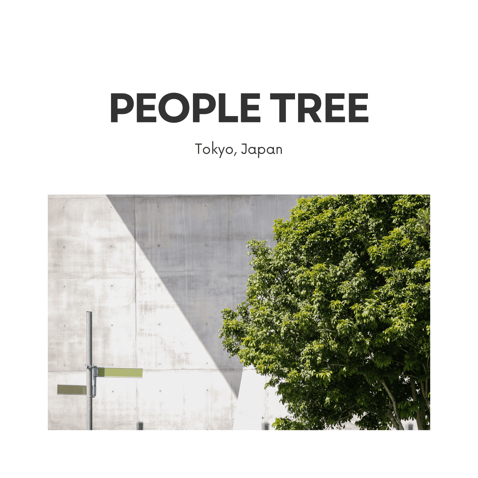 People Tree Japan 東京自由之丘公平貿易永續舒著