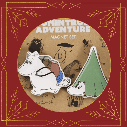 2026 Lunar New Year Sale 滿額贈品 Nordic Buddies 北歐好麻吉 嚕嚕米家族趣味磁鐵組