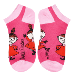 Little My Dancing Women´s Ankle Socks - Red and Pink（踝襪女襪）小不點想使壞