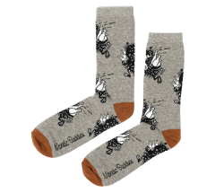 Stinky's Getaway Men Socks - Grey（中筒男襪）阿丁大盜
