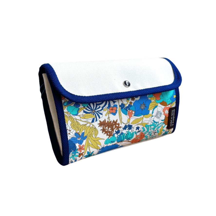 Quatrefoil&K 北歐風手作帆布收納包 自由之夏