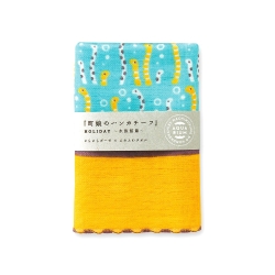 宮本手帕 MIYAMOTO Handkerchief 25 x 25 cm - 吐泡的珍穴子 Spotted Garden Eel