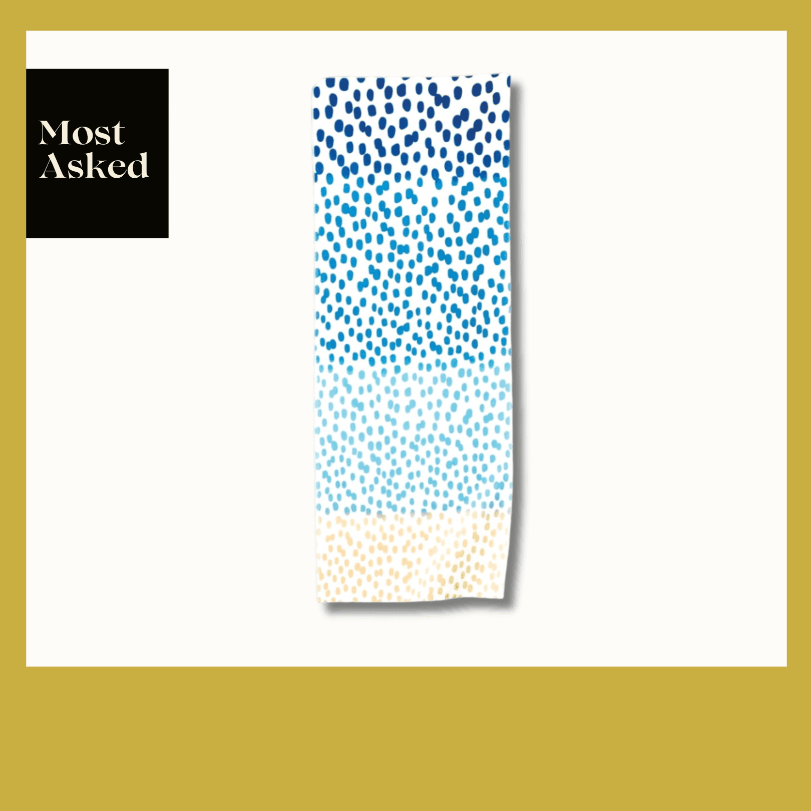 宮本手拭巾 MIYAMOTO Tenugui 33 x 90 cm - 潤玉 Drops of Water