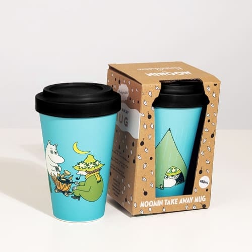 Moomintroll Camping with Snufkin Take Away Mug 環保隨行杯 嚕米阿金露營趣 2 Nordic Buddies
