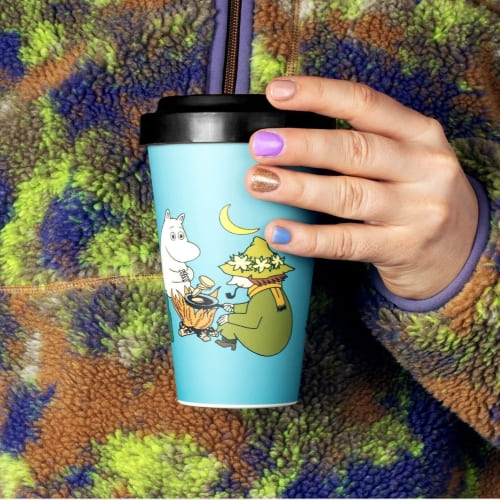 Moomintroll Camping with Snufkin Take Away Mug 環保隨行杯 嚕米阿金露營趣 3 Nordic Buddies