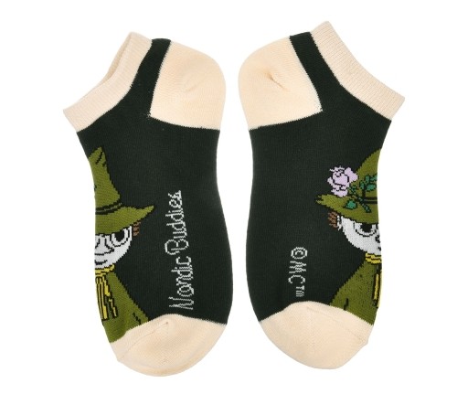 Snufkin Adventure Women's Ankle Socks - Green（踝襪女襪）阿金金金看