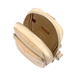 ALBAPIE認證豐岡包 MASK+防潑水抗菌機能斜背包 米色