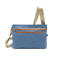 ALBAPIE認證豐岡包 for the Blue 漁網再生肩背包 海洋藍