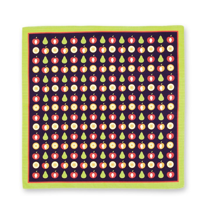 MIYAMOTO 宮本手巾 和感風呂敷 Furoshiki 50 x 50 cm - 果簇 Fruits